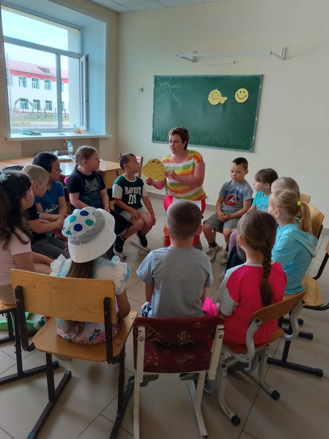 Первое занятие в «Школе будущего первоклассника».